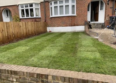 Small Turfing job